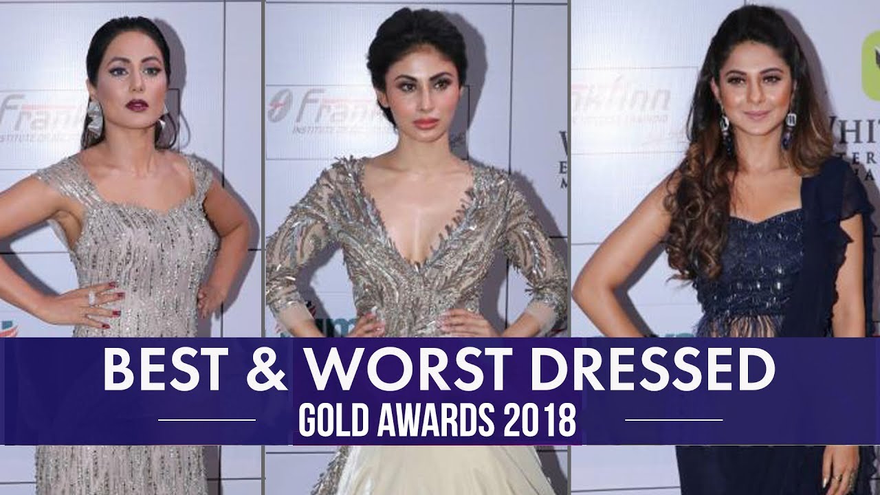 Hina Khan, Jennifer Winget, Divyanka Tripathi: Best and Worst Dressed from Gold Awards 2018