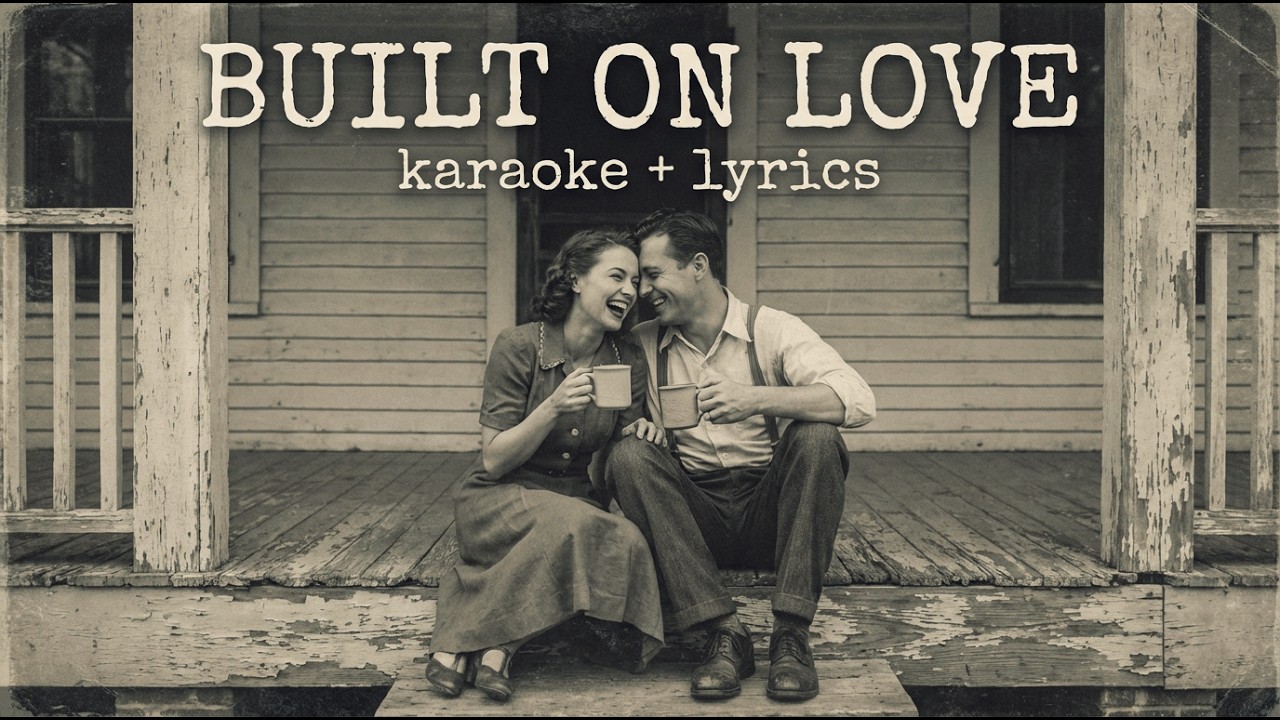 Better Than Silver and Gold (Chris Stapleton Style) | BUILT ON LOVE (Country) Karaoke + Lyrics