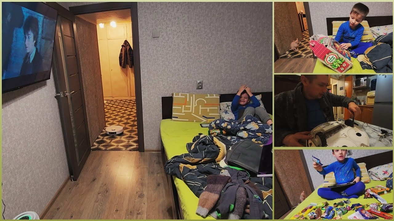 ВЛОГ №475 РЕМОНТ РОБОТА ПЫЛЕСОСА, ПОЛУЧИЛИ ДЕТСКИЙ ПОДАРОК НА ЗАВОДЕ