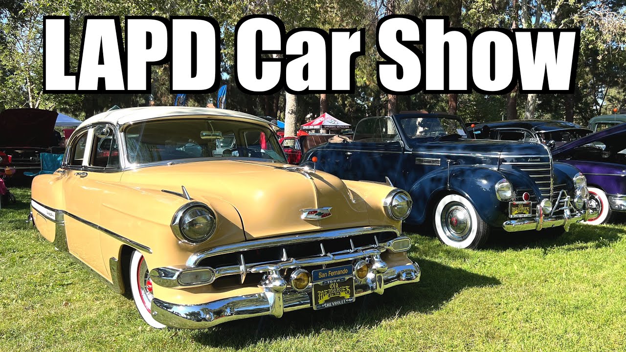 LAPD Still Saving Lives Car Show 2025 At Warner Center Park In Woodland Hills