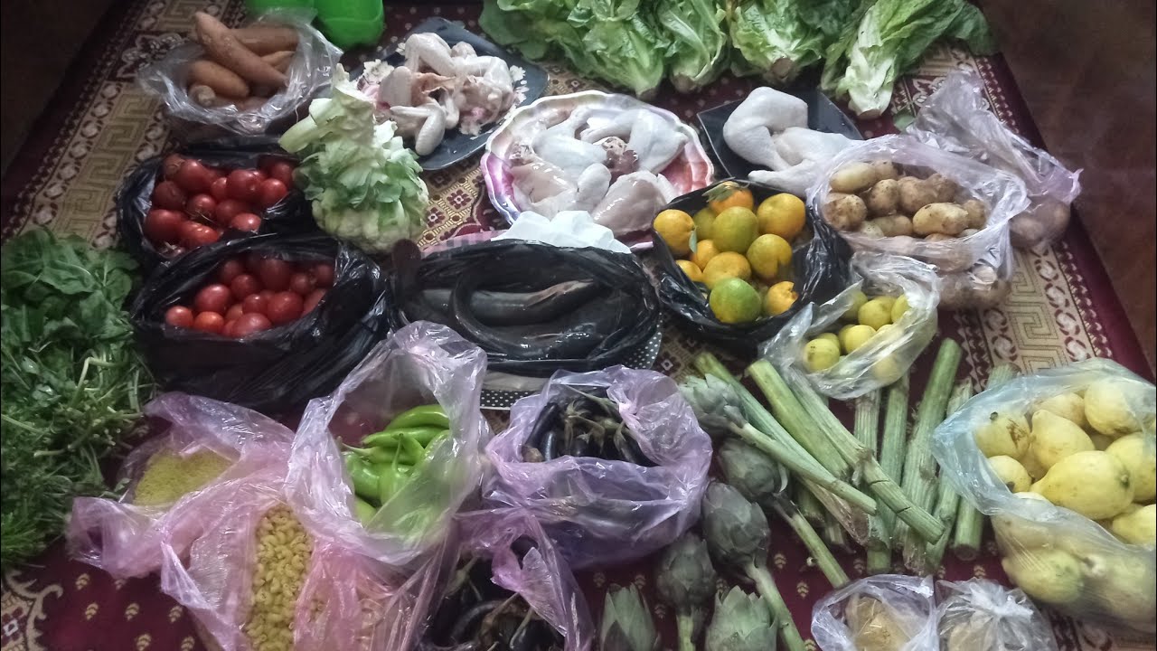 مشتريات الاسبوع بالاسعار الدواجن البانيه الخضروات والفواكه الكرنب قرنبيط القشطه الجبن الالبان