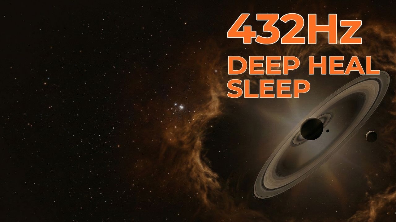432Hz Miracle Healing Frequency: Deep 780Hz Brown Noise for Cellular Reset & Sleep
