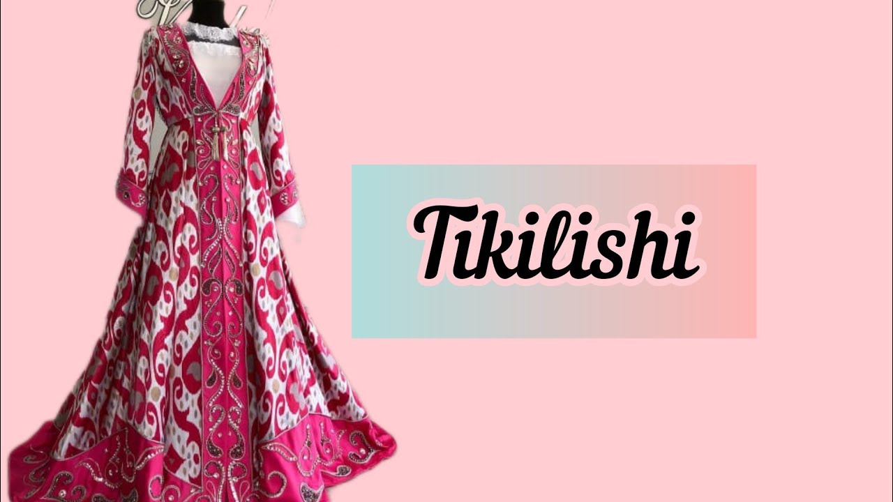 Атласдан накидкани тикилиши безатилиши . how to steal rhinestones.