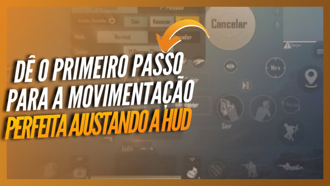 AJUSTE SEU HUD COM 1 &Uacute;NICO V&Iacute;DEO - PUBG MOBILE DICAS DE HUD