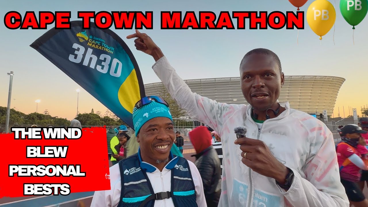 Sanlam Cape Town Marathon 2025 - the WIND that blew PBs