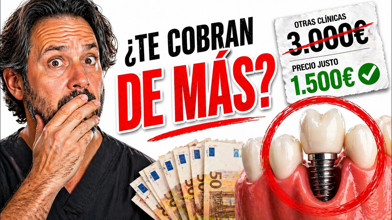 💵 Precio de los  implantes dentales : 5 señales de que pagas de más y cómo evitarlo