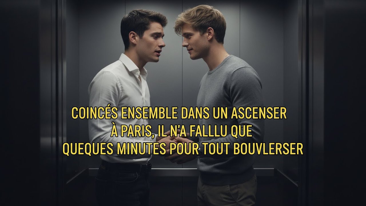 COINCÉS ENSEMBLE DANS UN ASCENSEUR À PARIS, IL N’A FALLU QUE QUELQUES MINUTES POUR TOUT BOULEVERSER