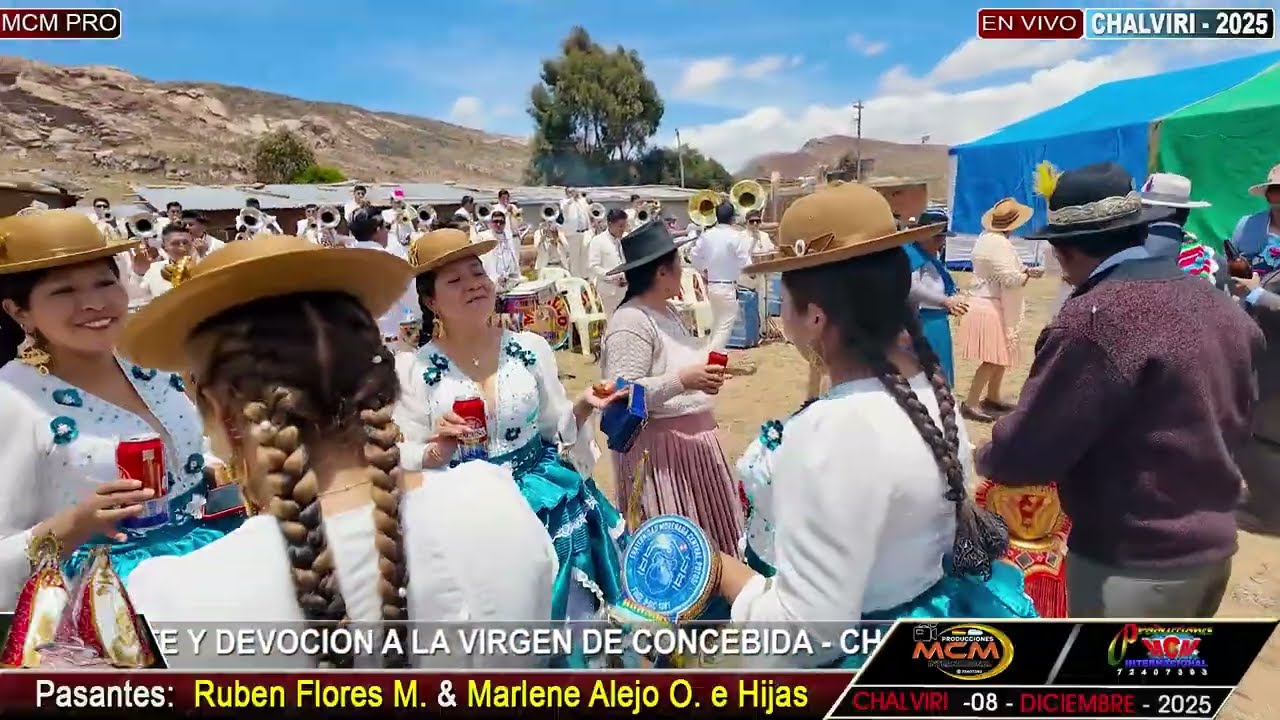 BANDA INTERNACIONAL MURILLO EN CHALVIRI 2025 (PARTE 1) MORENADA BLOQUE FLORES - MCM Producciones