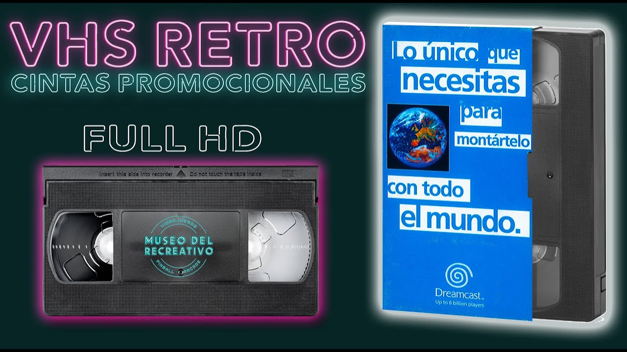 Vhs Promocional: Dreamcast. Lo único que necesitas para montártelo con todo el mundo(1999) - Full HD