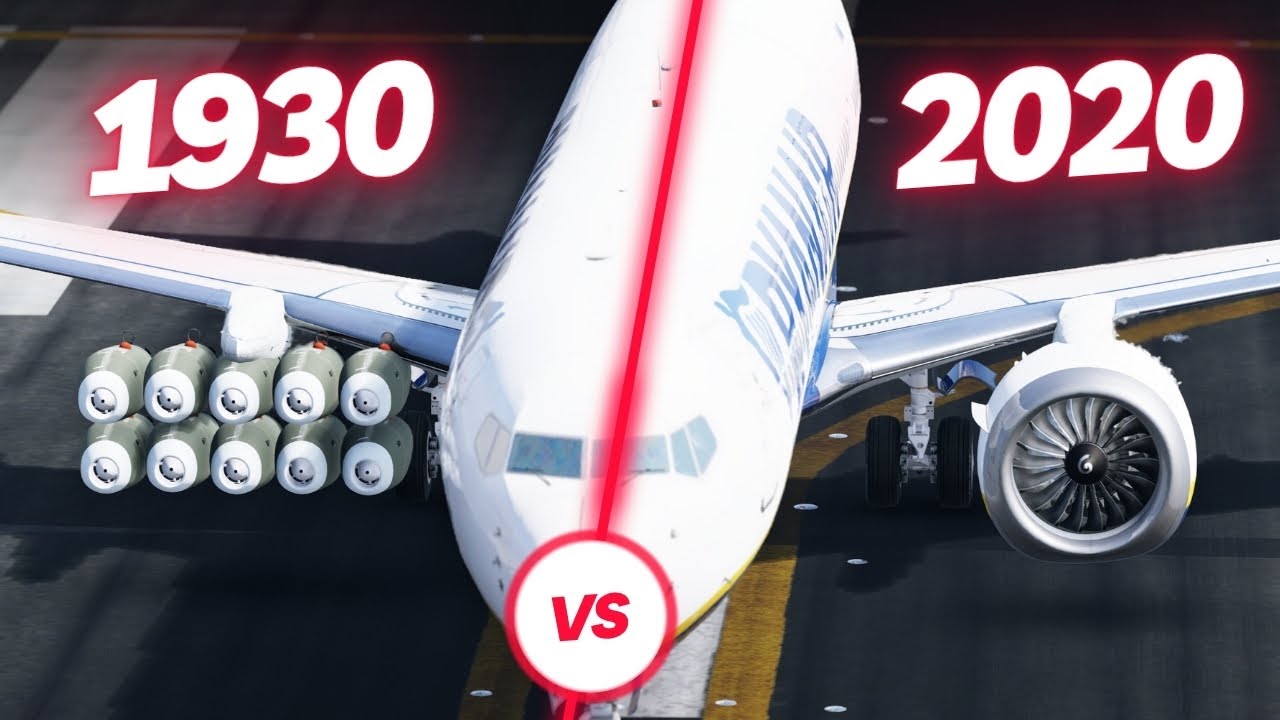 The First VS The MOST MODERN Jet ENGINE