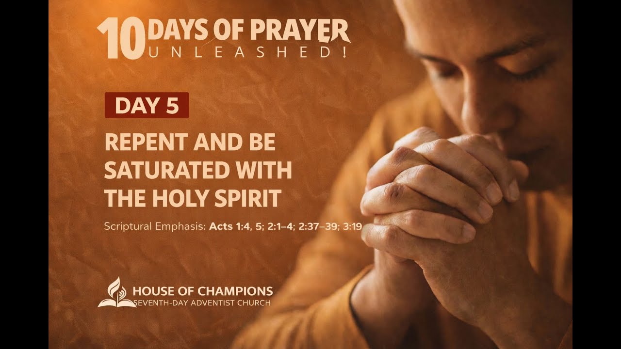DAY 5 - (TEN DAYS OF PRAYER 2026 - 