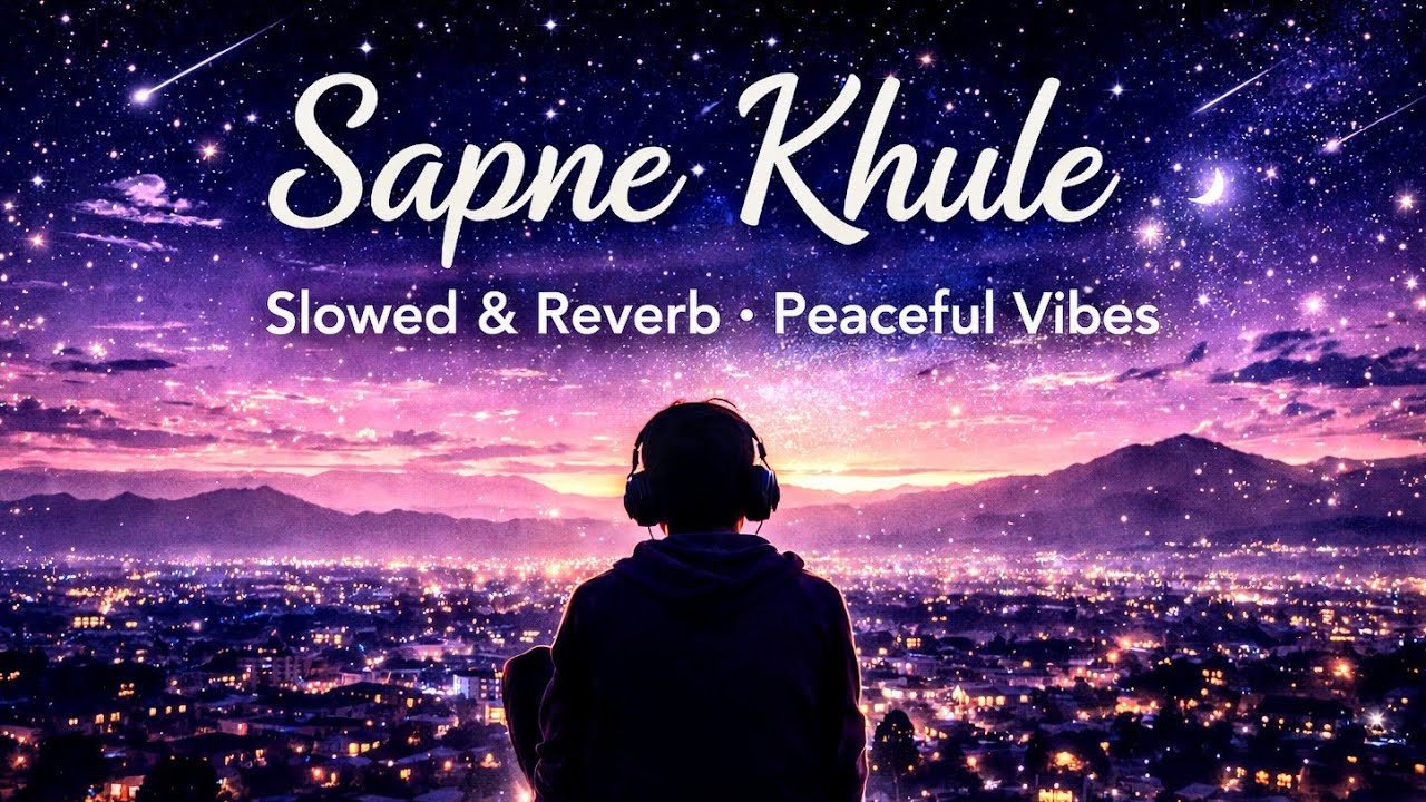 Sapne Khule | Hindi Lofi Song | Slowed Reverb | Relaxing & Peaceful Vibes
