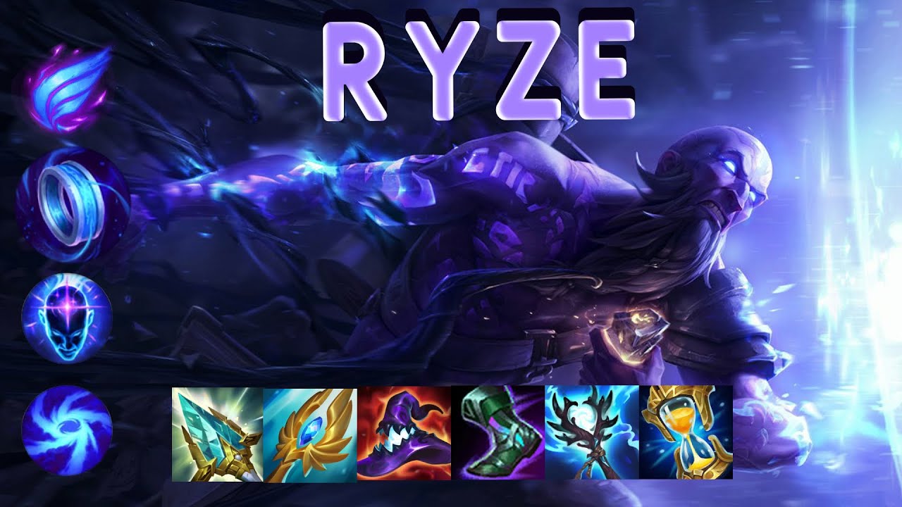 RYZE MONTAGE - BEST RYZE PLAYS S14