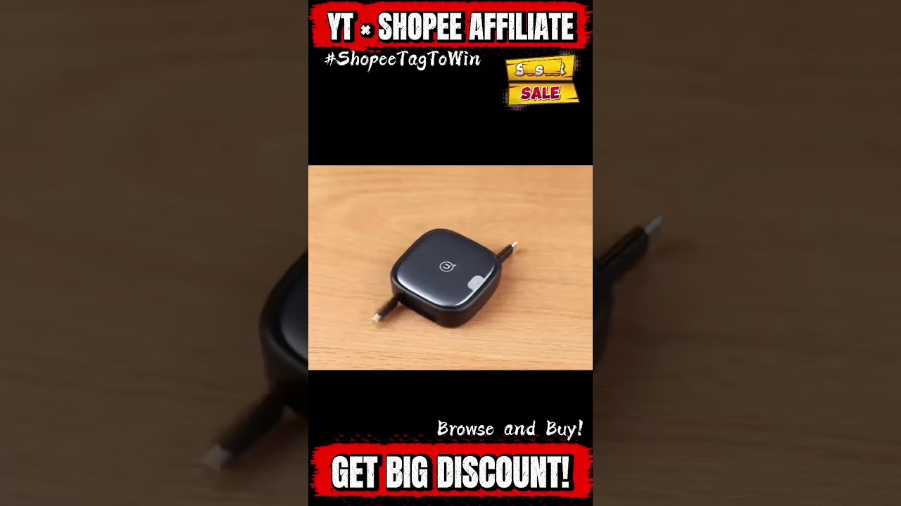 USAMS SJ650 6 in 1 60W Fast Charging Multifunctional Cable Box | #shopeetagtowin #ShopeeTagToWin