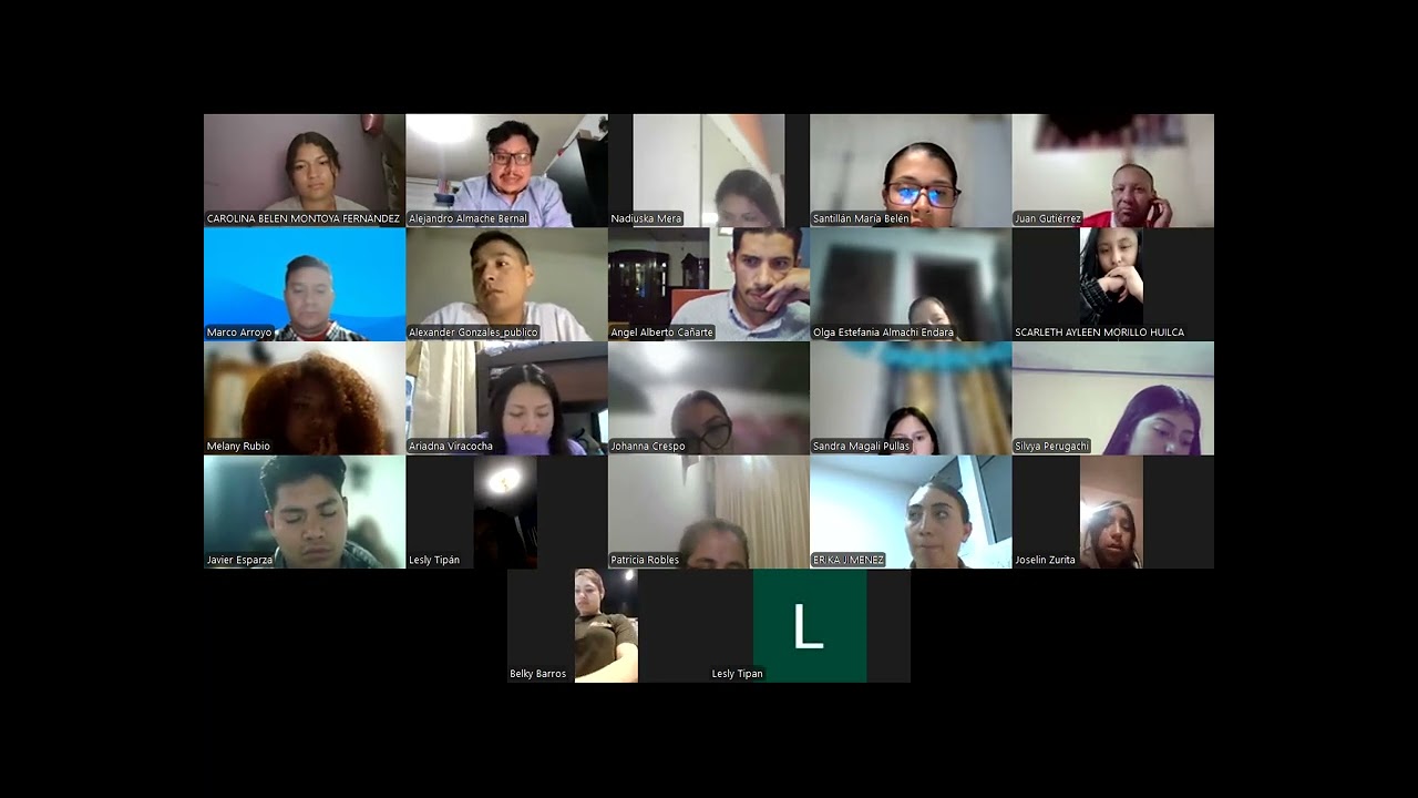 Videoconferencia#14 RNP Zonificación del Ecuador