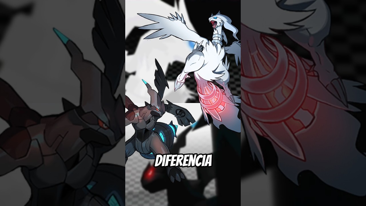 LA ENORME DIFERENCIA ENTRE POKEMON BLANCO Y NEGRO #shorts