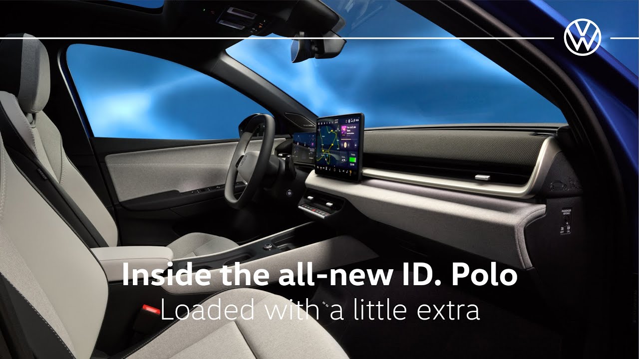 A first look inside the all-new ID. Polo: Loaded with a little extra​