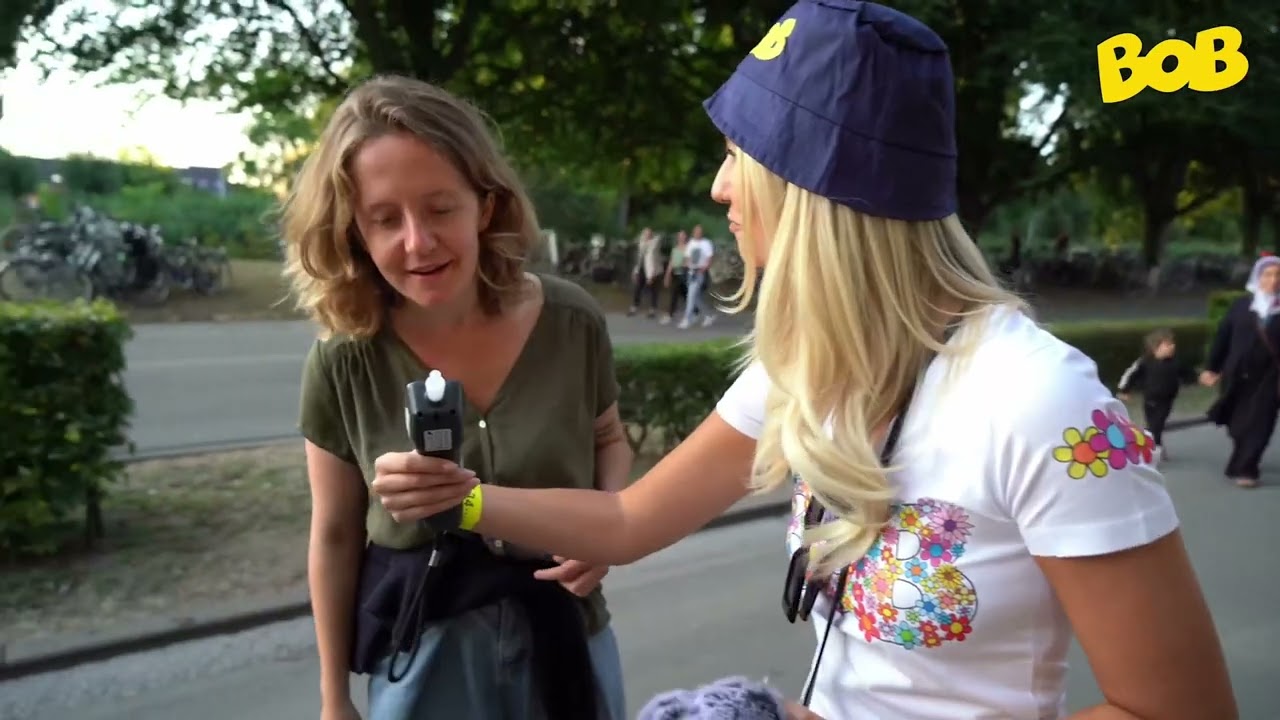 BOB en ambassadeur Celine Van Ouytsel op de Lokerse Feesten