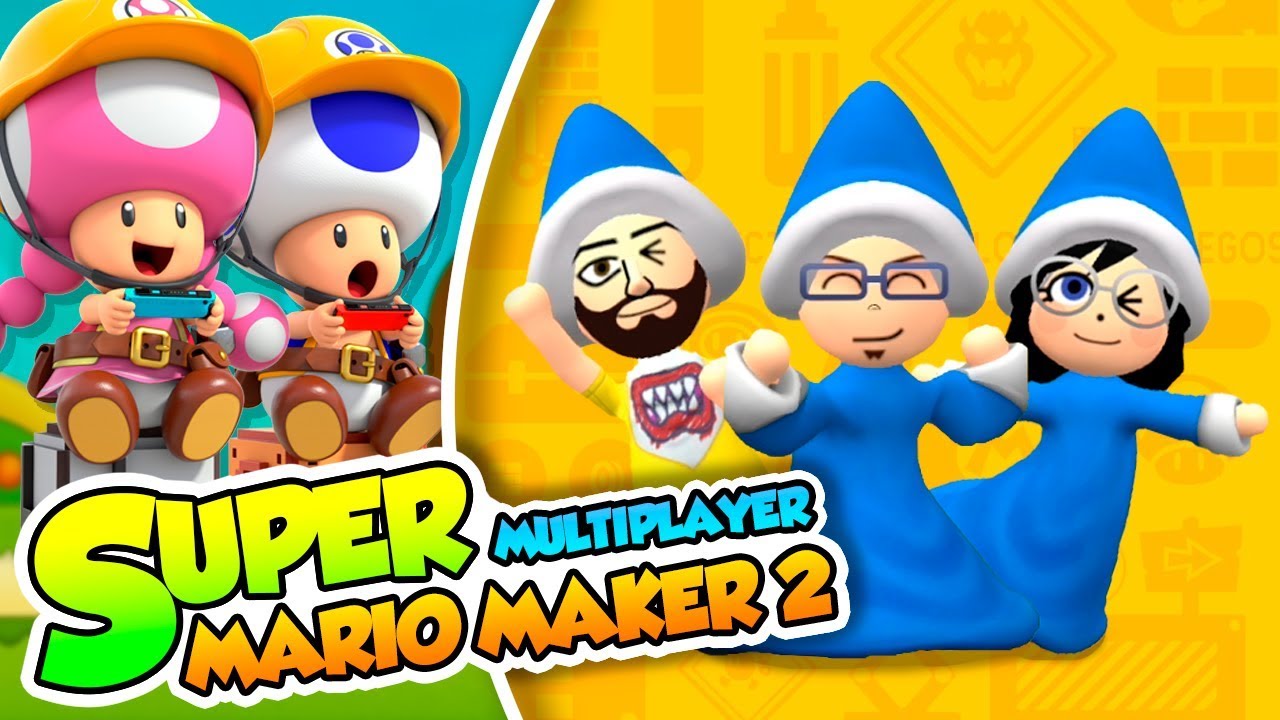 ¡El Trio Kamek cooperativo! - Super Mario Maker 2 (Multijugador) DSimphony