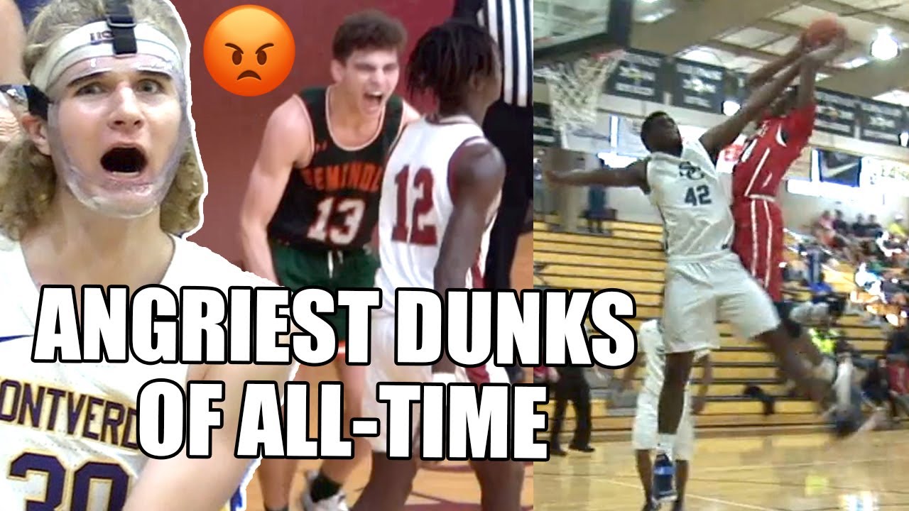 ANGRIEST DUNKS OF ALL-TIME!