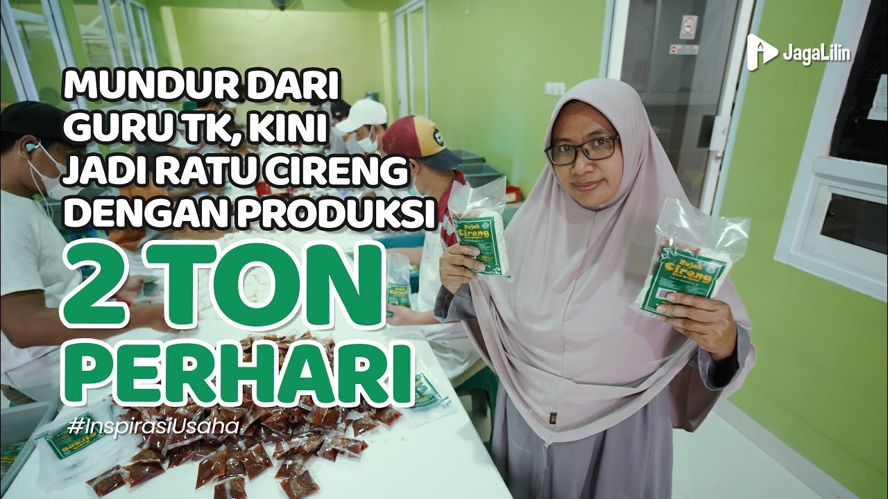 Mundur Dari Guru TK Sekarang Memiliki Pabrik Cireng Sehari Produksi 2 TON