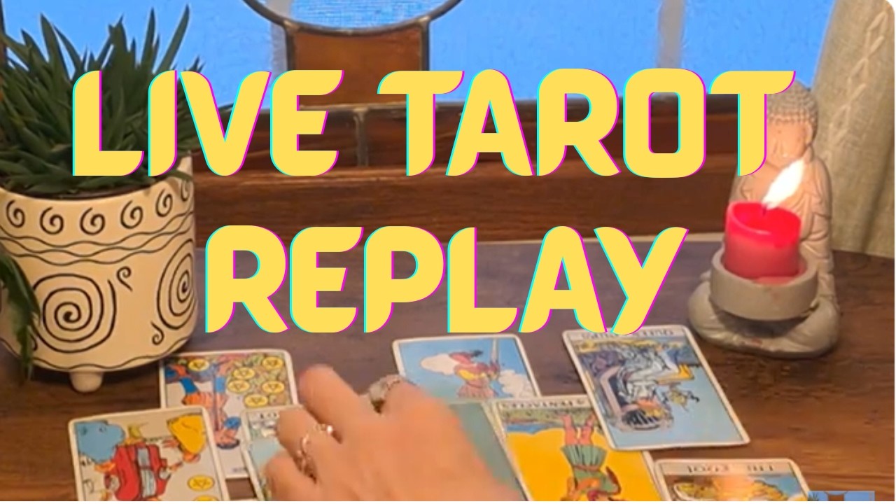 ARE THEY HIDING SOMETHING FROM ME? 👀 LIVE TAROT REPLAY | PSYCHIC TAROT REPLAY