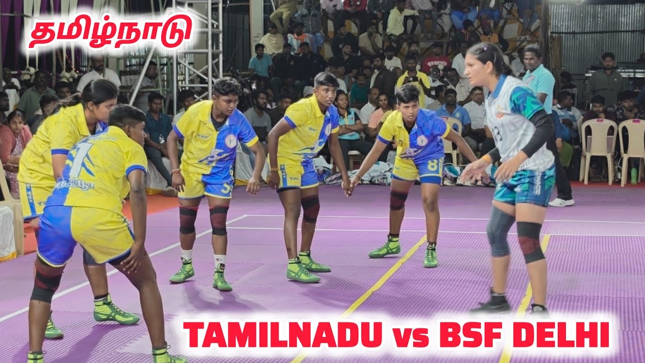 Shakti Brothers Tamilnadu vs BSF Delhi All India Open Kabaddi Tournament Tamilnadu