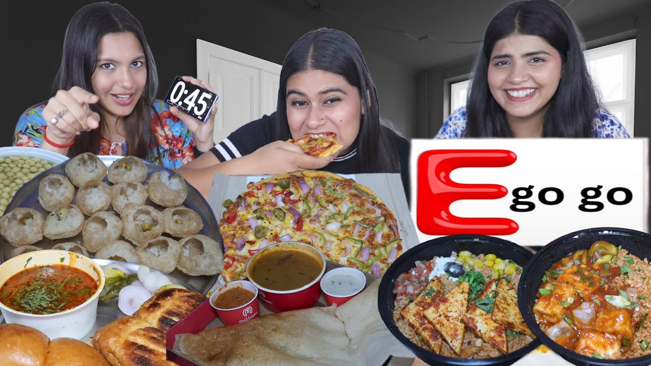 Solve The Puzzle Food Challenge | Golgappa, Pizza, Spicy Paneer Fried Rice, Masala Dosa, Pav Bhaji
