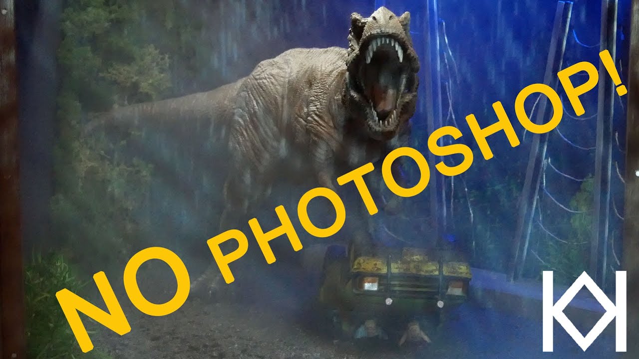 The Ultimate Rain Scene - Jurassic Park - NO PHOTOSHOP!