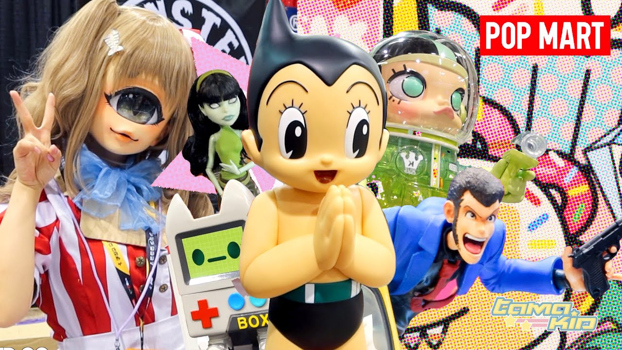TOY HEAVEN! Designer Con 2022 vlog - Pop mart, Tokidoki, ToyQube, and more!