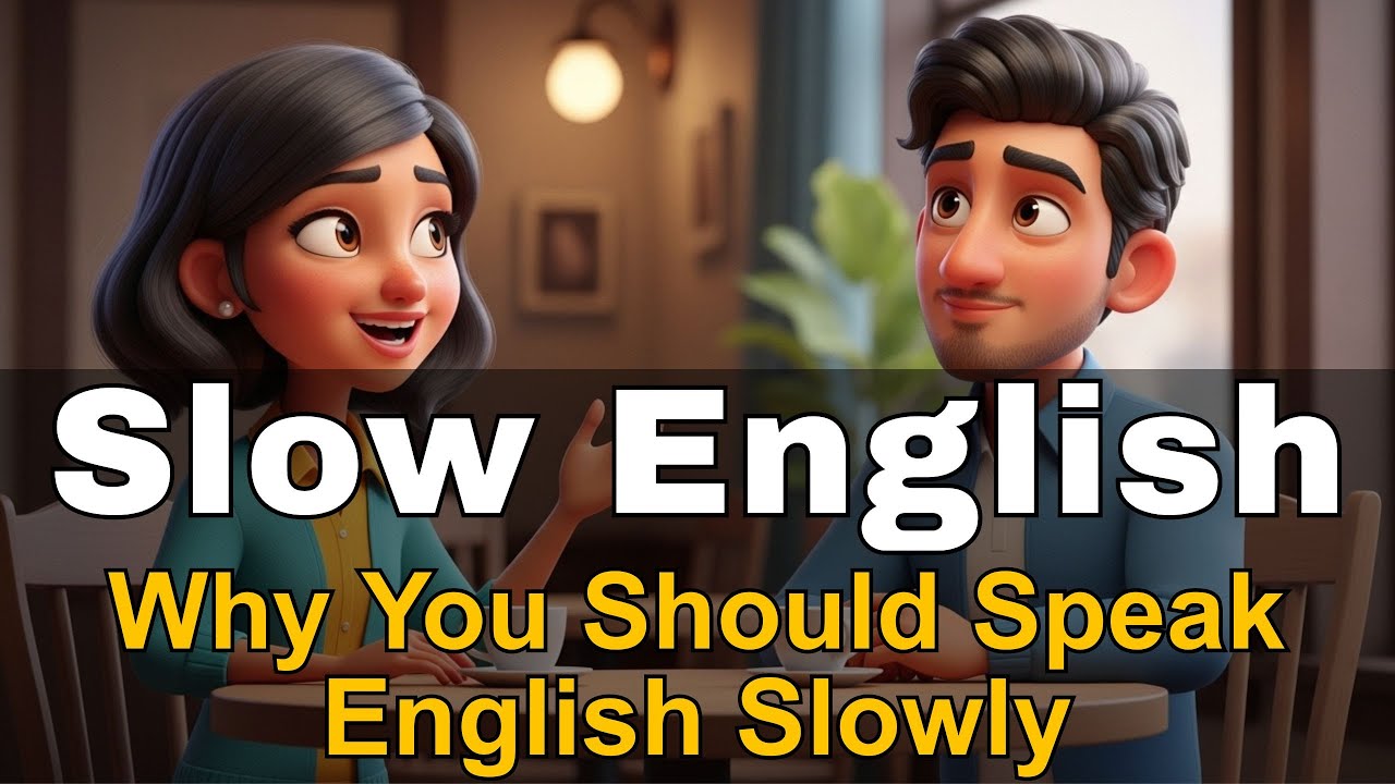 Why You Should Speak English Slowly | Learn English Through Story | English Listening Practice