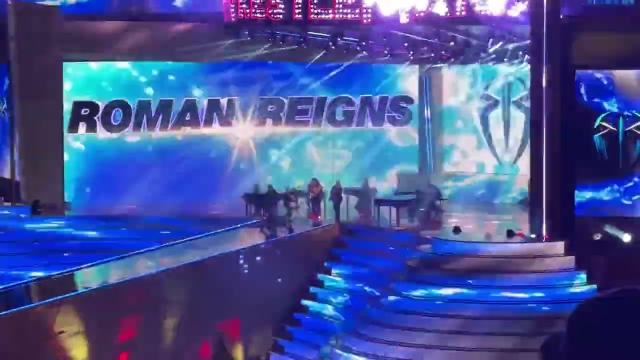 Roman Reigns @WWE #wrestlemania 39 Entrance from inside Sofi Stadium - 4/2/23