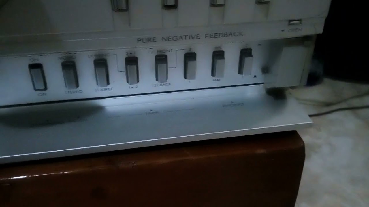 VICTOR / JVC A-X7 class A amplifier part 5