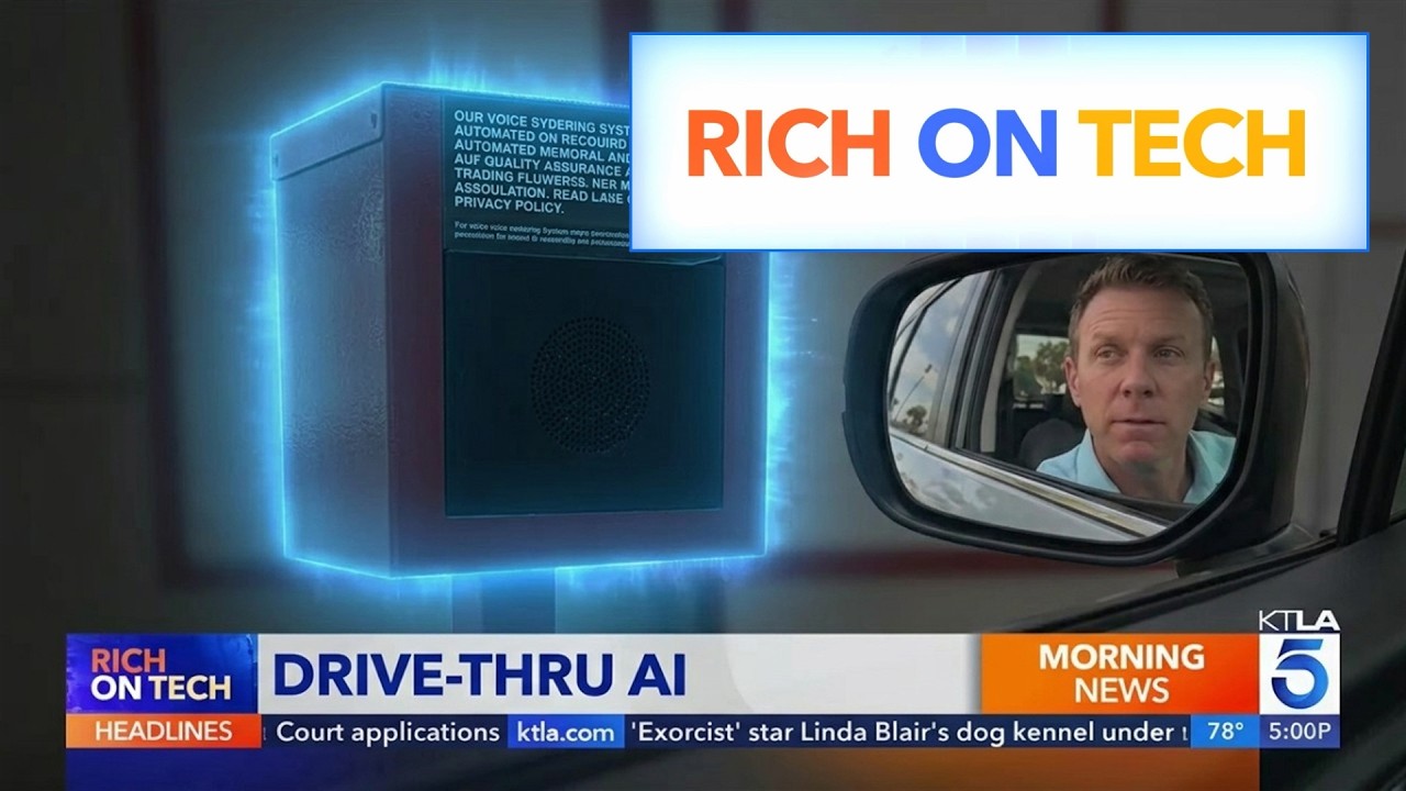 AI is now taking orders at the fast food drive-thru | Rich on Tech