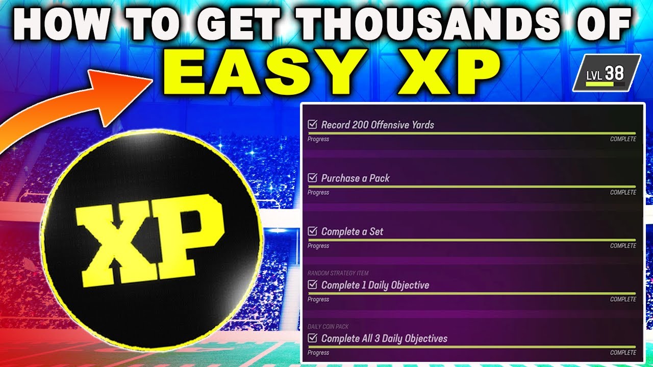 Get 30,000 + XP! Level Up FAST! | Madden 23 Ultimate Team