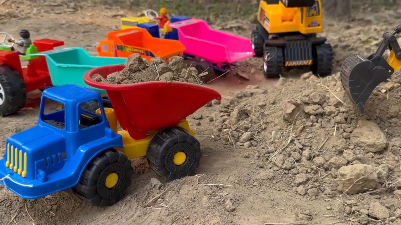 JCB Cartoon Live🚜| Police Call JCB Excavator to Rescue🚓🚜|  Truck Accident 😱