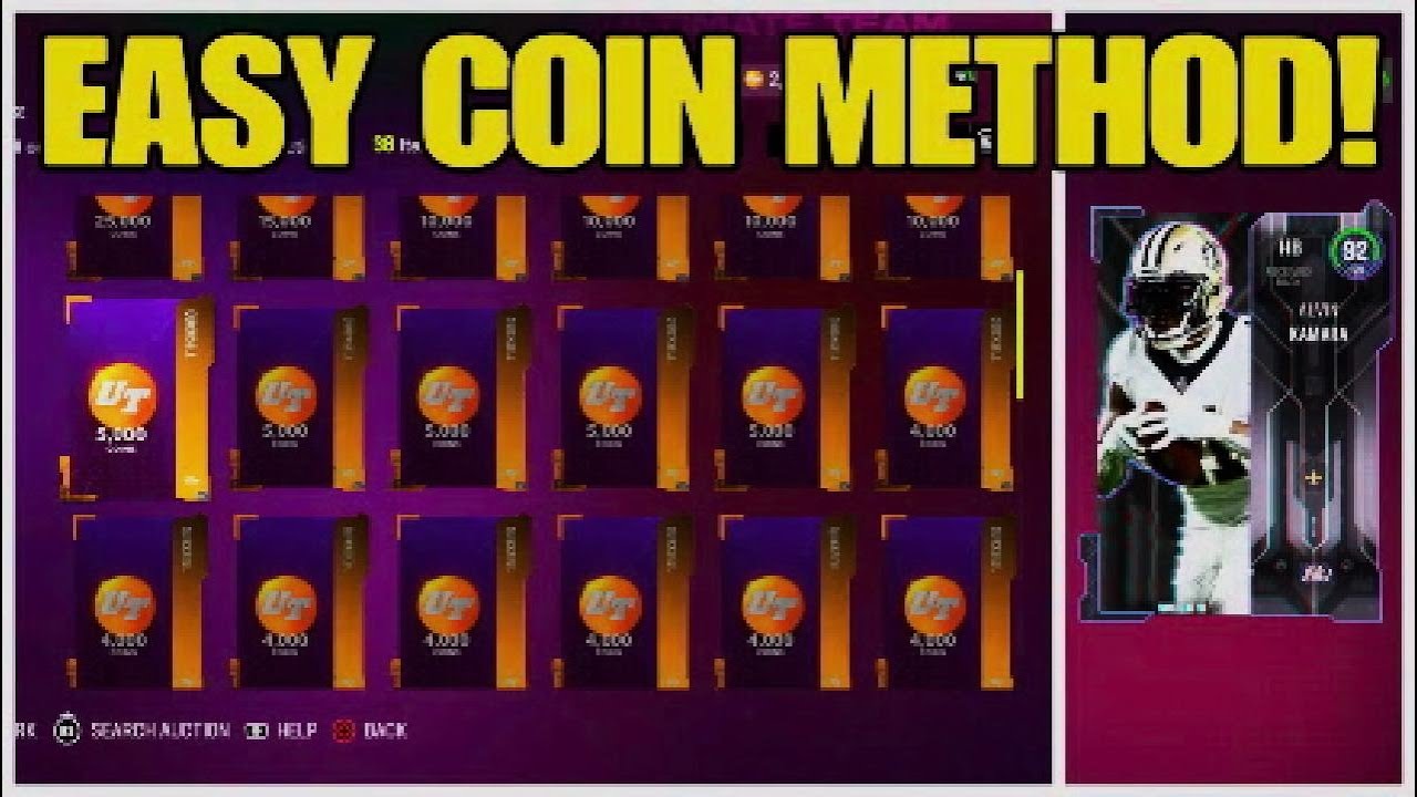 EASY MADDEN 23 COIN METHOD!!!