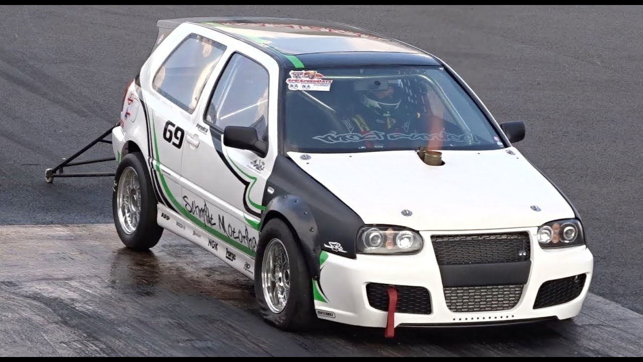 829bhp 2.9 VR6T VW Golf Mk3 - 1/4 Mile - 9.77 @ 152mph