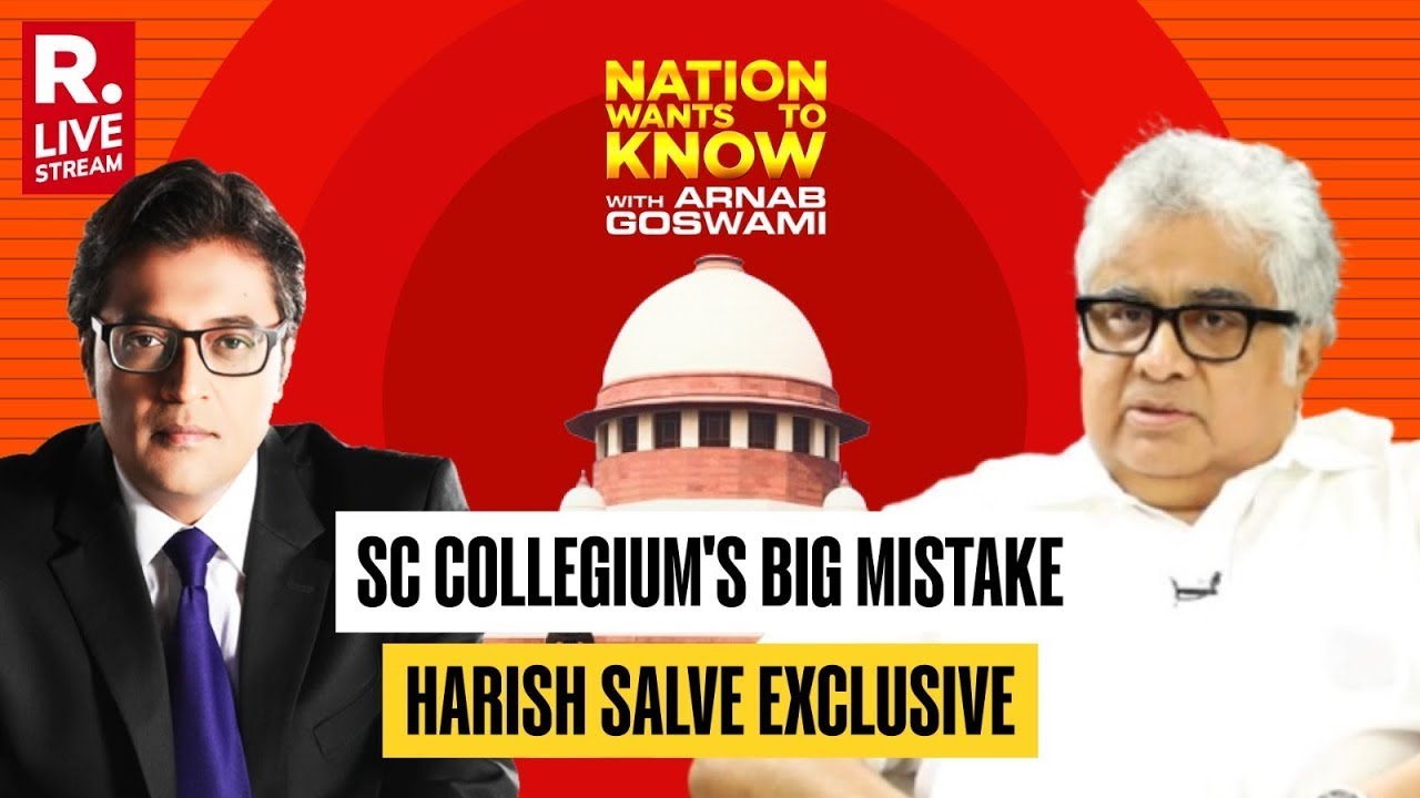 Judge Cash Scam LIVE: Harish Salve's Buzzing Interview With Arnab