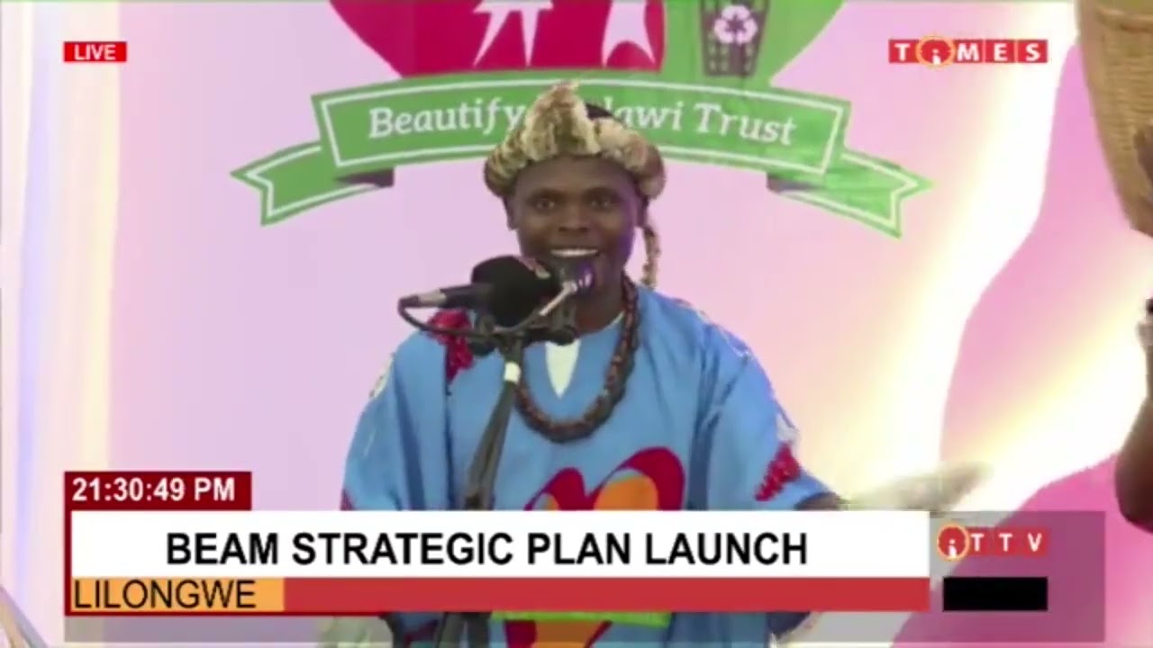 Isaac Kadankowa at Beam Strategic Plan Launch