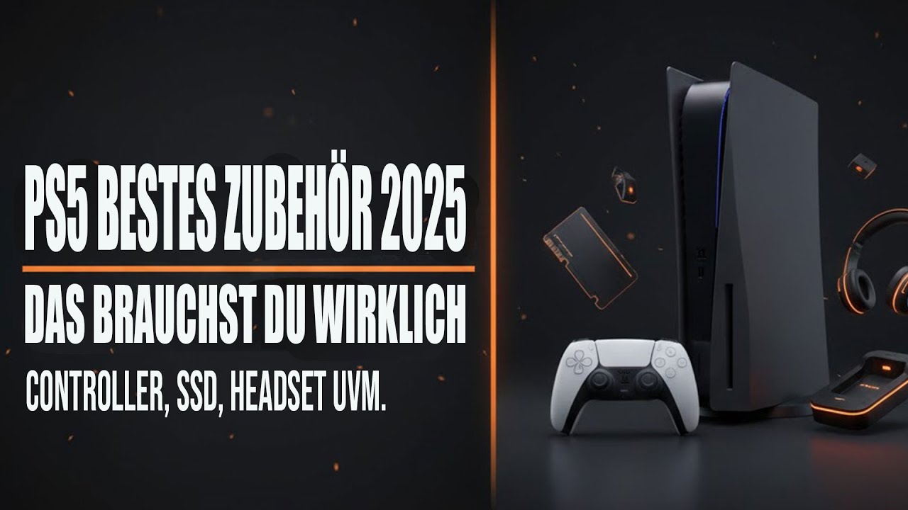 PS5 Bestes Zubehör 2025 🔥 DAS brauchst du wirklich! | Controller, SSD, Headset & mehr