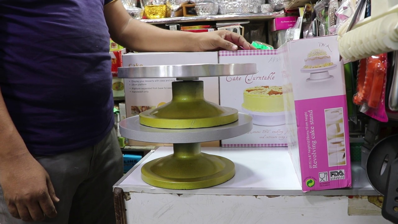 জানুন কেক টার্ন টেবিলের দাম /cake turn table price