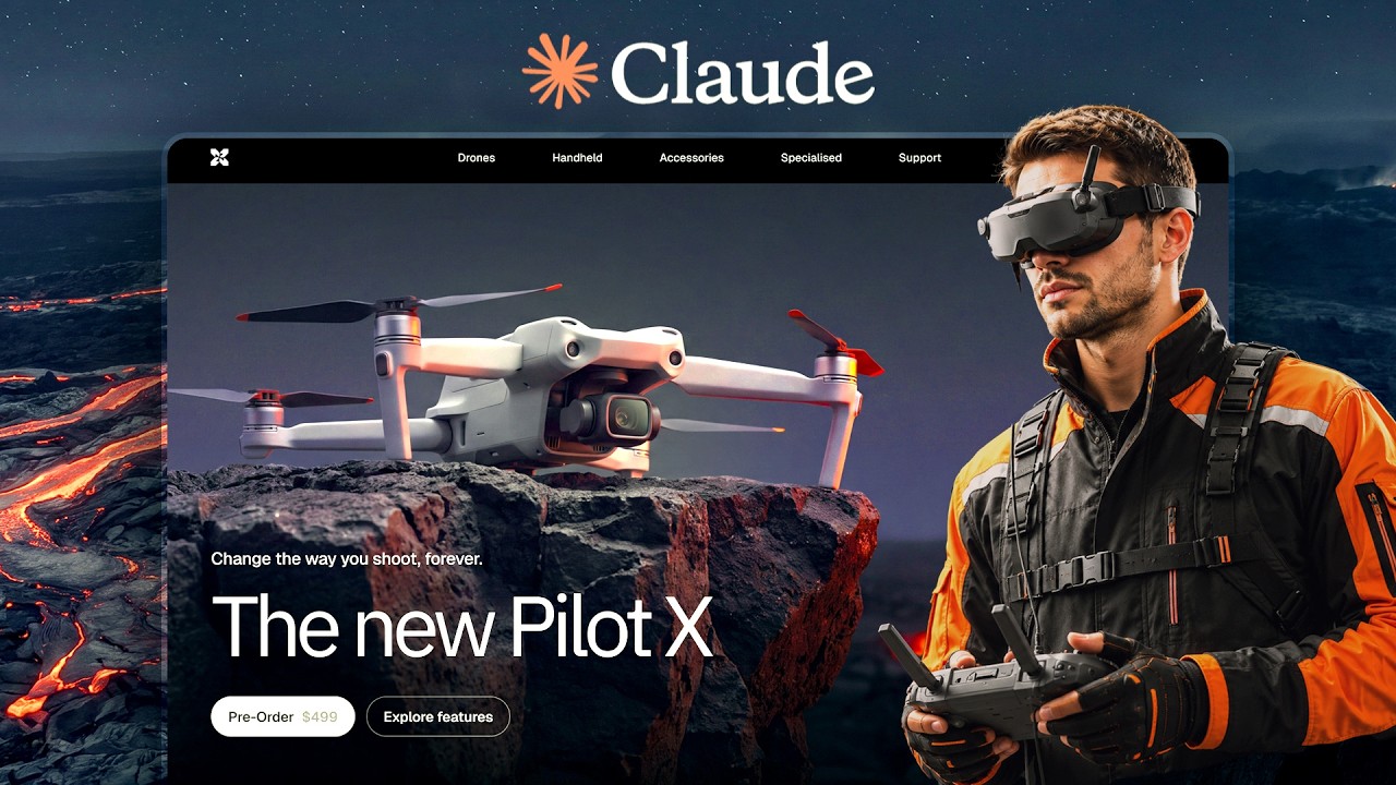 Claude Code + Seedance 2.5 = Кинематографичные веб-сайты