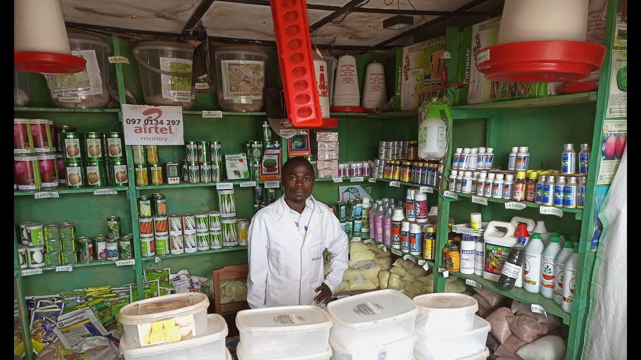 Boutique d'intrants agricole de Kivu Agro Business (Version Swahili)