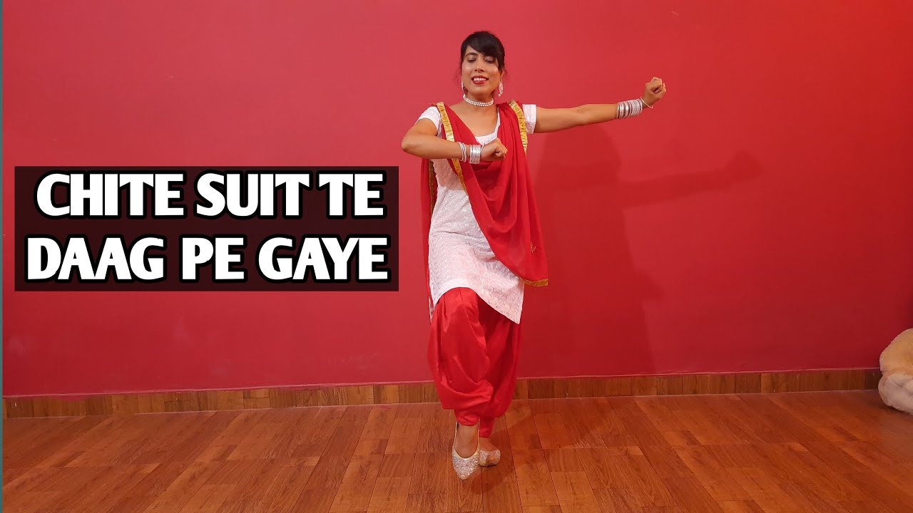 Dance On :- Chite Suit Te Daag Pe Gaye By Sneha Singh.