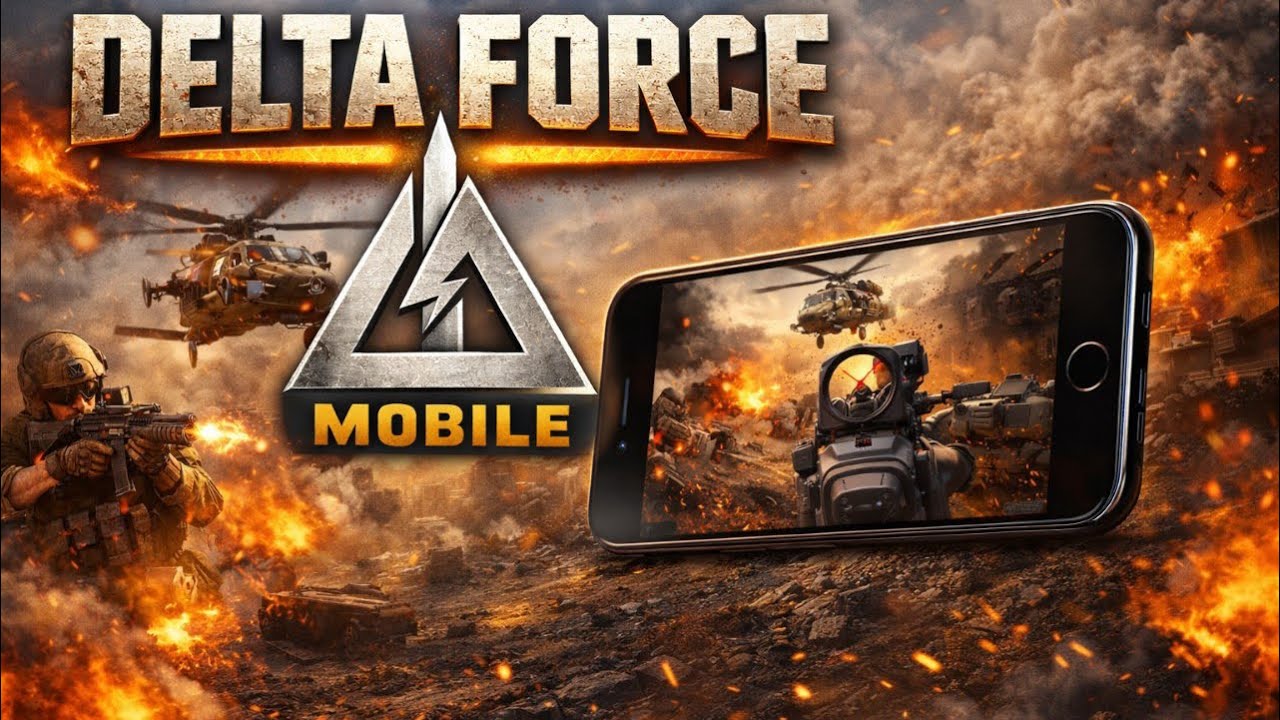 Играю в Delta Force Mobile на iPhone 7 Plus.