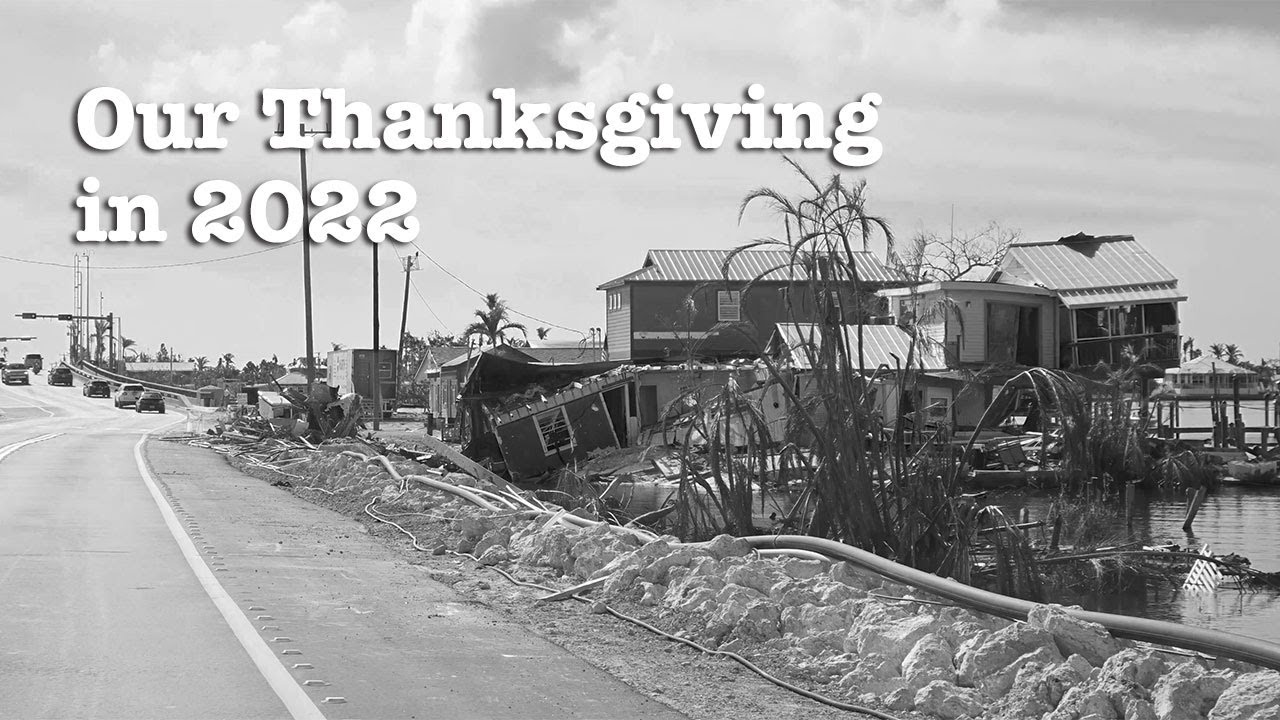 La devastación del Huracán Ian continua en Fort Myers | What we did for Thanksgiving this year