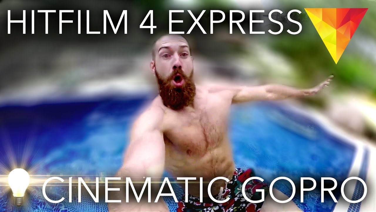 How to make GoPro Footage look Cinematic - Hitfilm 4 Express
