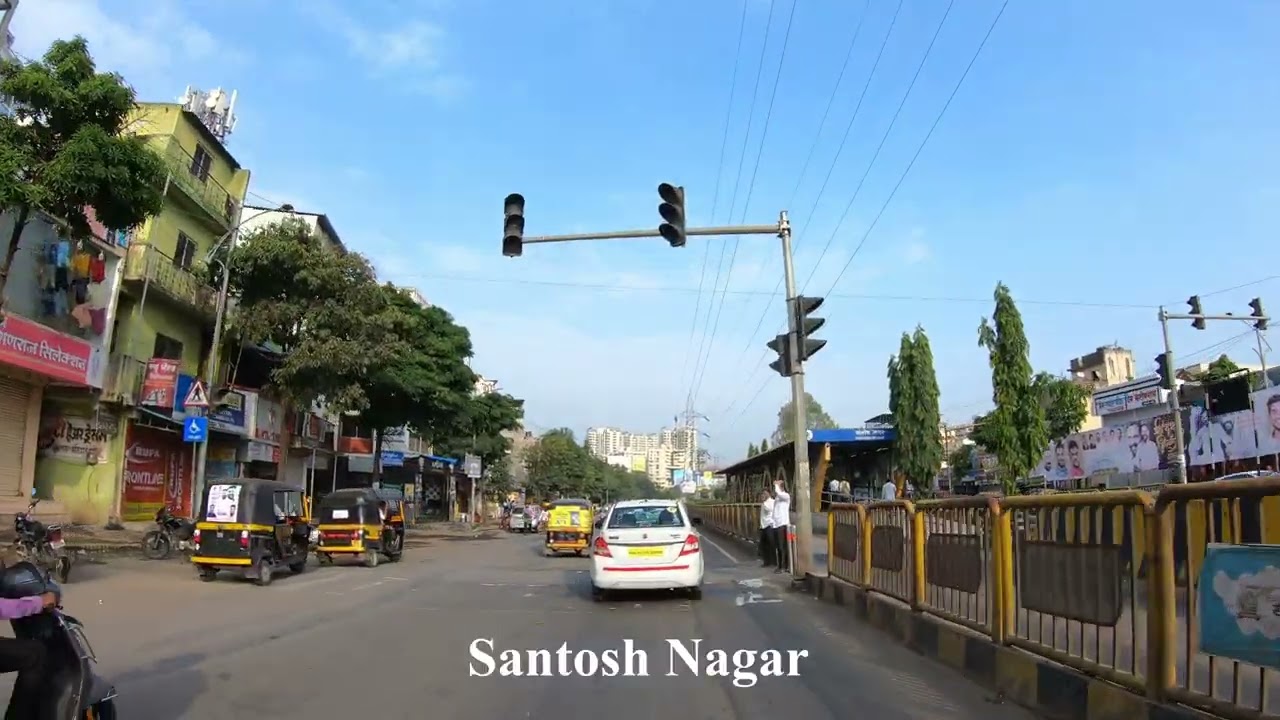 4K | Aundh-Ravet BRTS Road, Pimpri-Chinchwad | Driving in Pune
