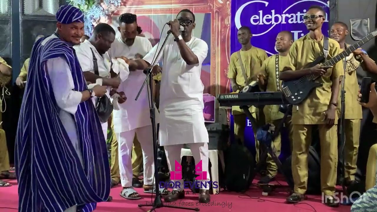 PASUMA HONORED SABURY AT LATE MOM’S GRAND BURIAL LIVE IN ABEOKUTA